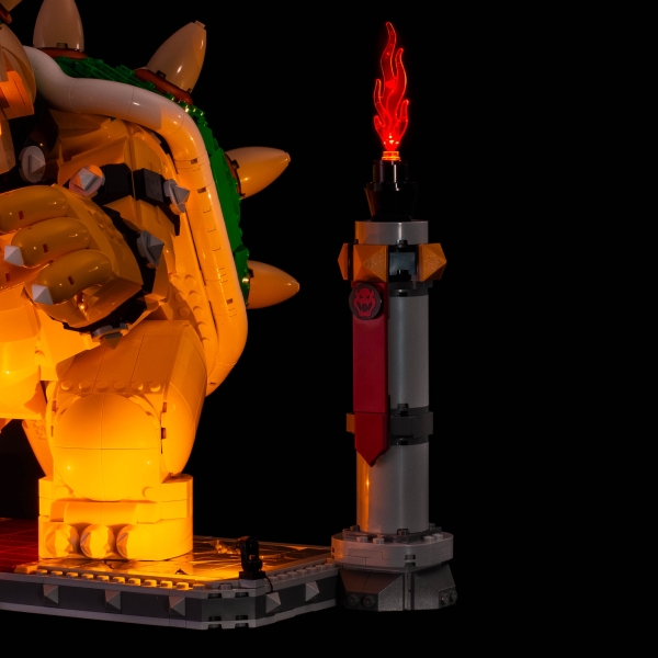 LED-Beleuchtungs-Set für LEGO® Super Mario "Der mächtige Bowser" #71411